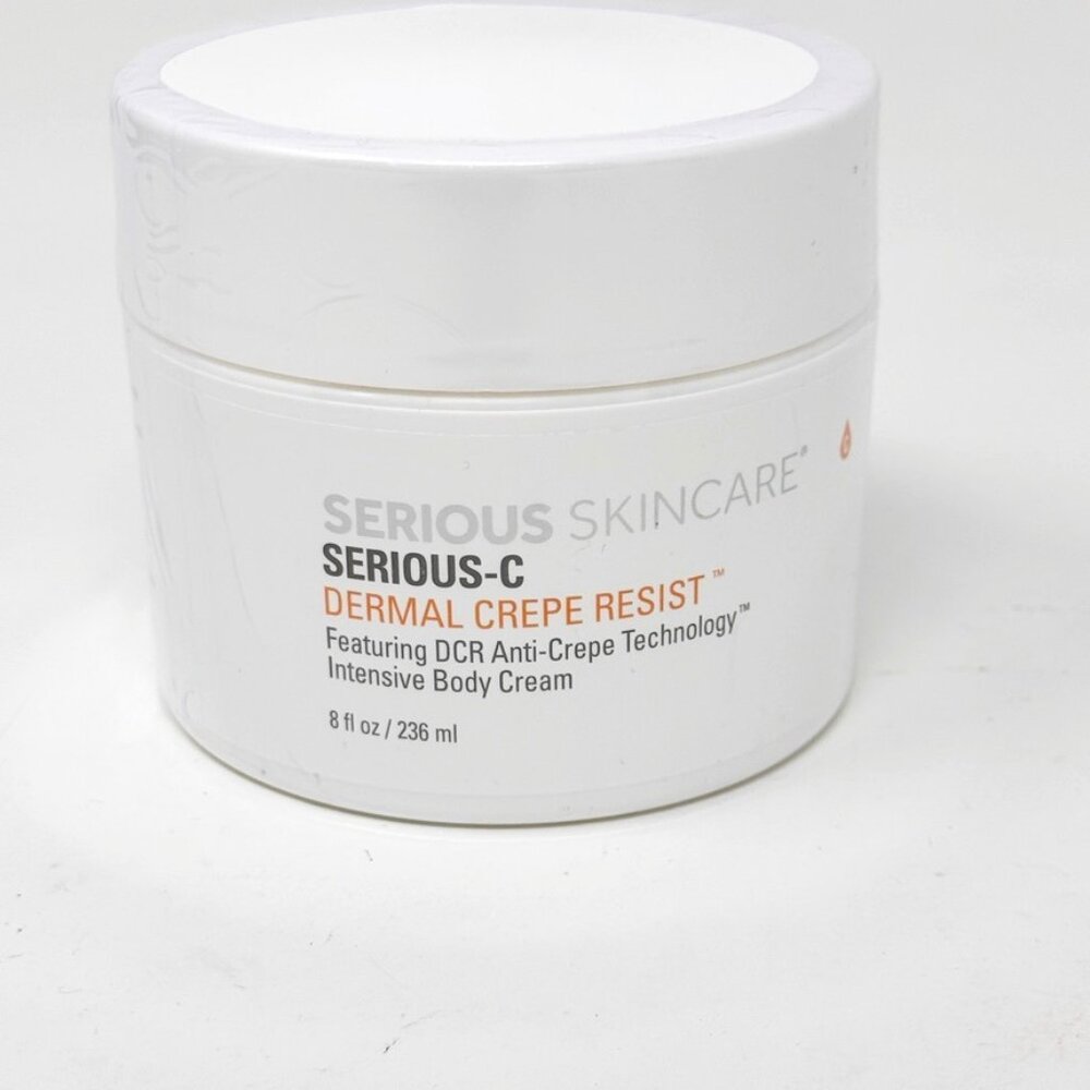 Serious Skincare Serious-C Dermal Crepe Resist Intensive Body Cream 8 oz SEALED